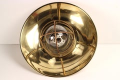 1960s Original Japanese Brass maritime passageway hallway by Osaka Tokushu