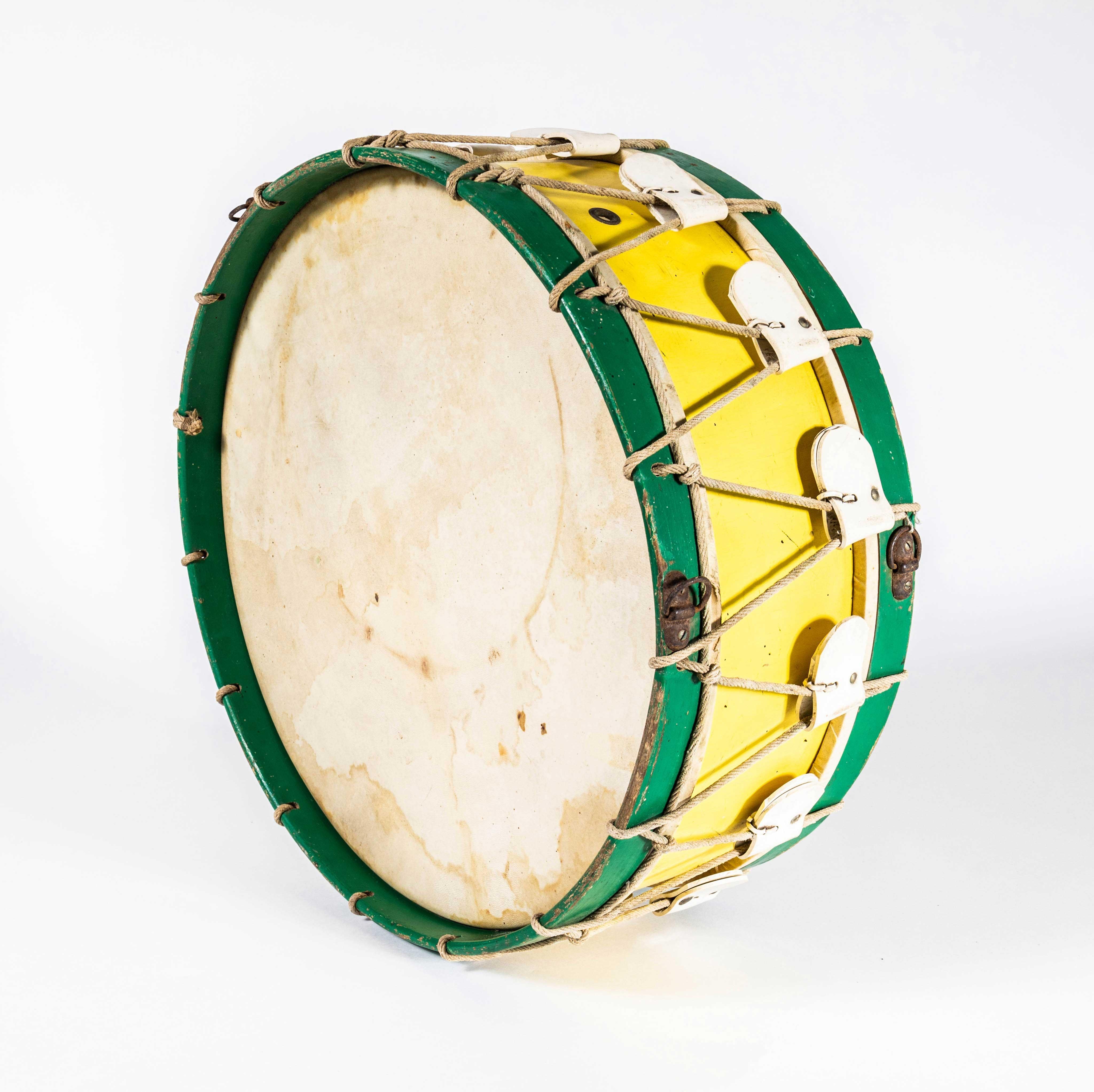 1960's Original Large Working Yellow Drum For Sale 1