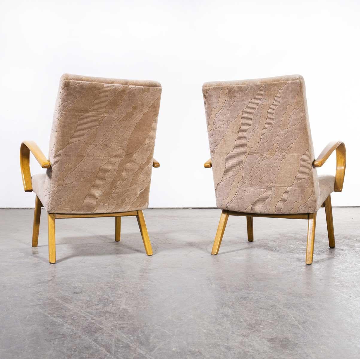 1960's Original Pair of Armchairs - Produced by Ton For Sale 3