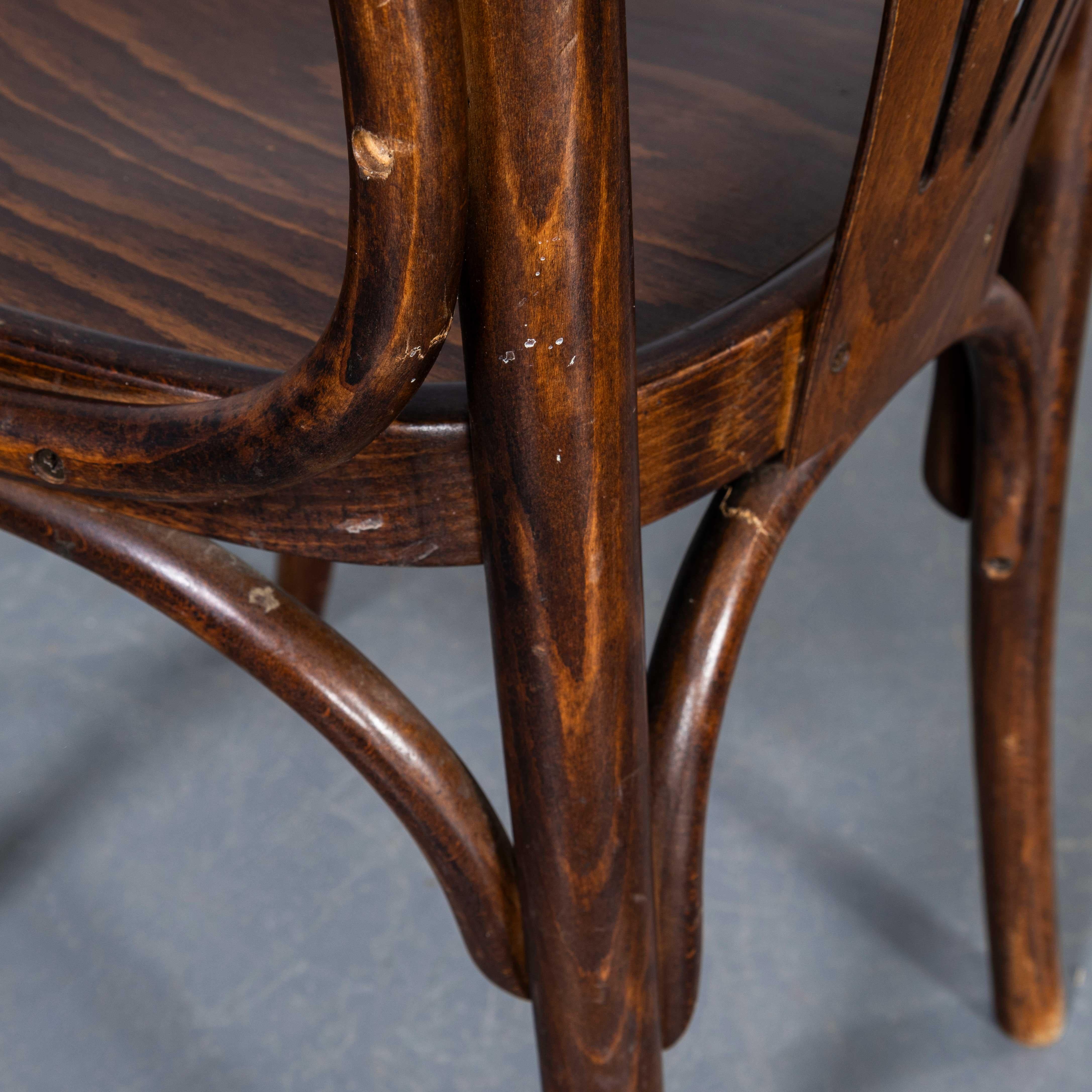 1960's Original Vintage Sillones de Comedor - Respaldo Abanico - Gran Cantidad Disponible 4