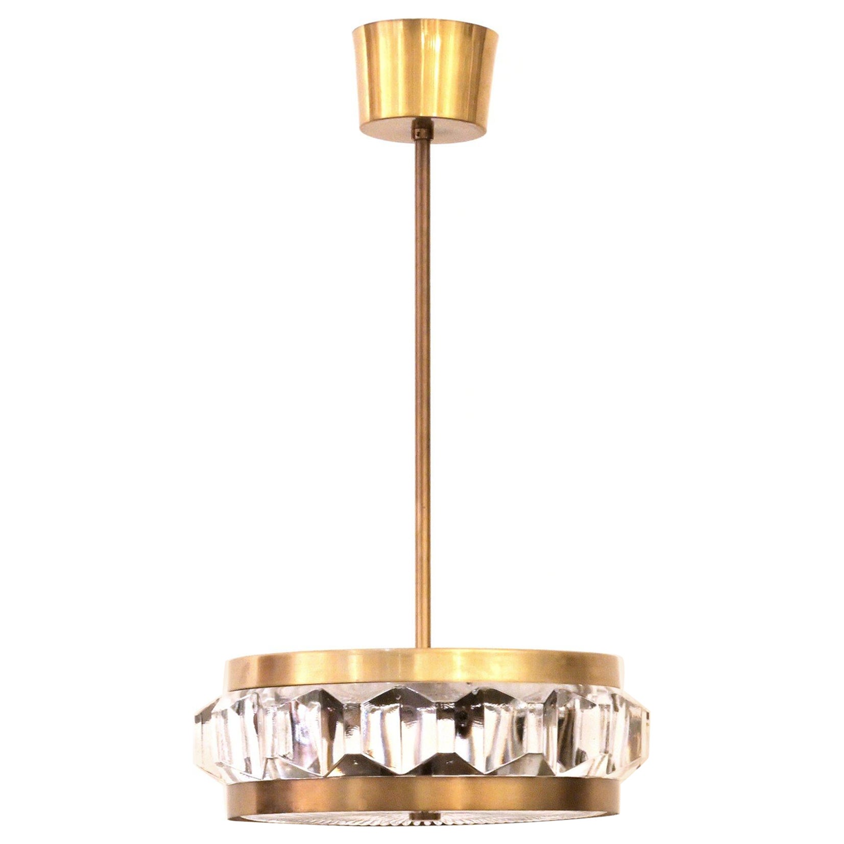 1960s Orrefors Pendant Light For Sale