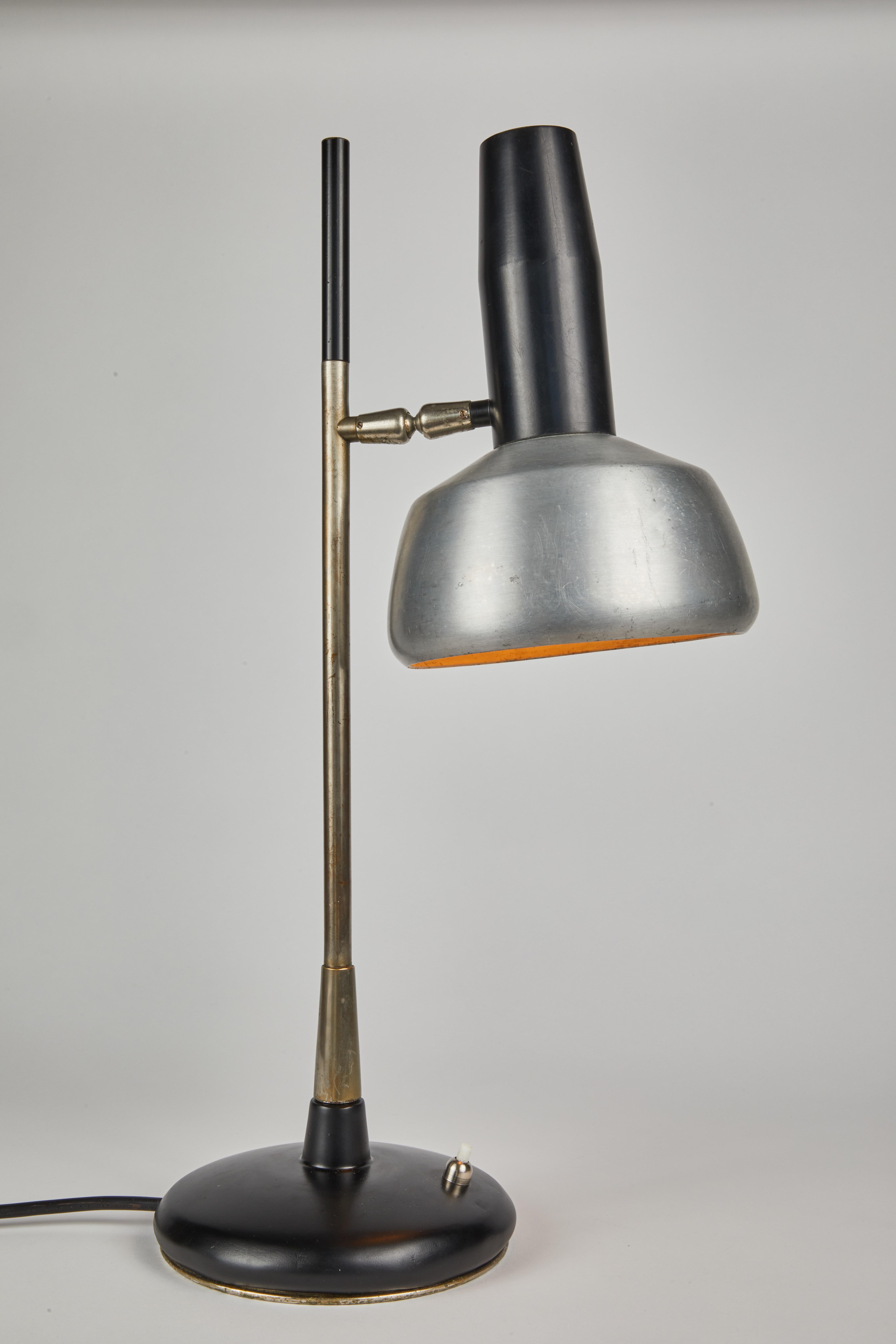 Mid-20th Century 1960s Oscar Torlasco Table Lamp for Lumi