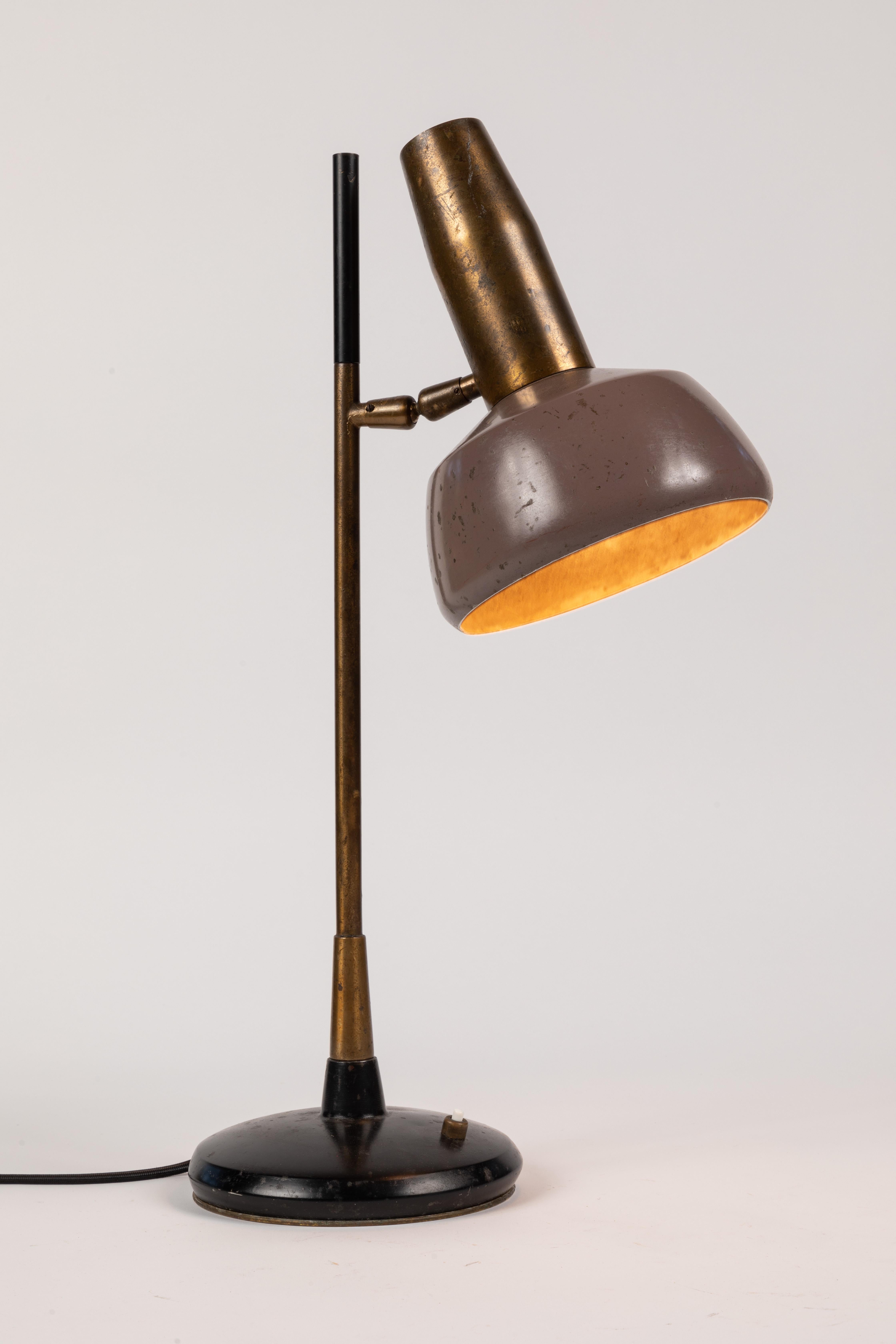 1960s Oscar Torlasco Table Lamp for Lumi In Good Condition In Glendale, CA