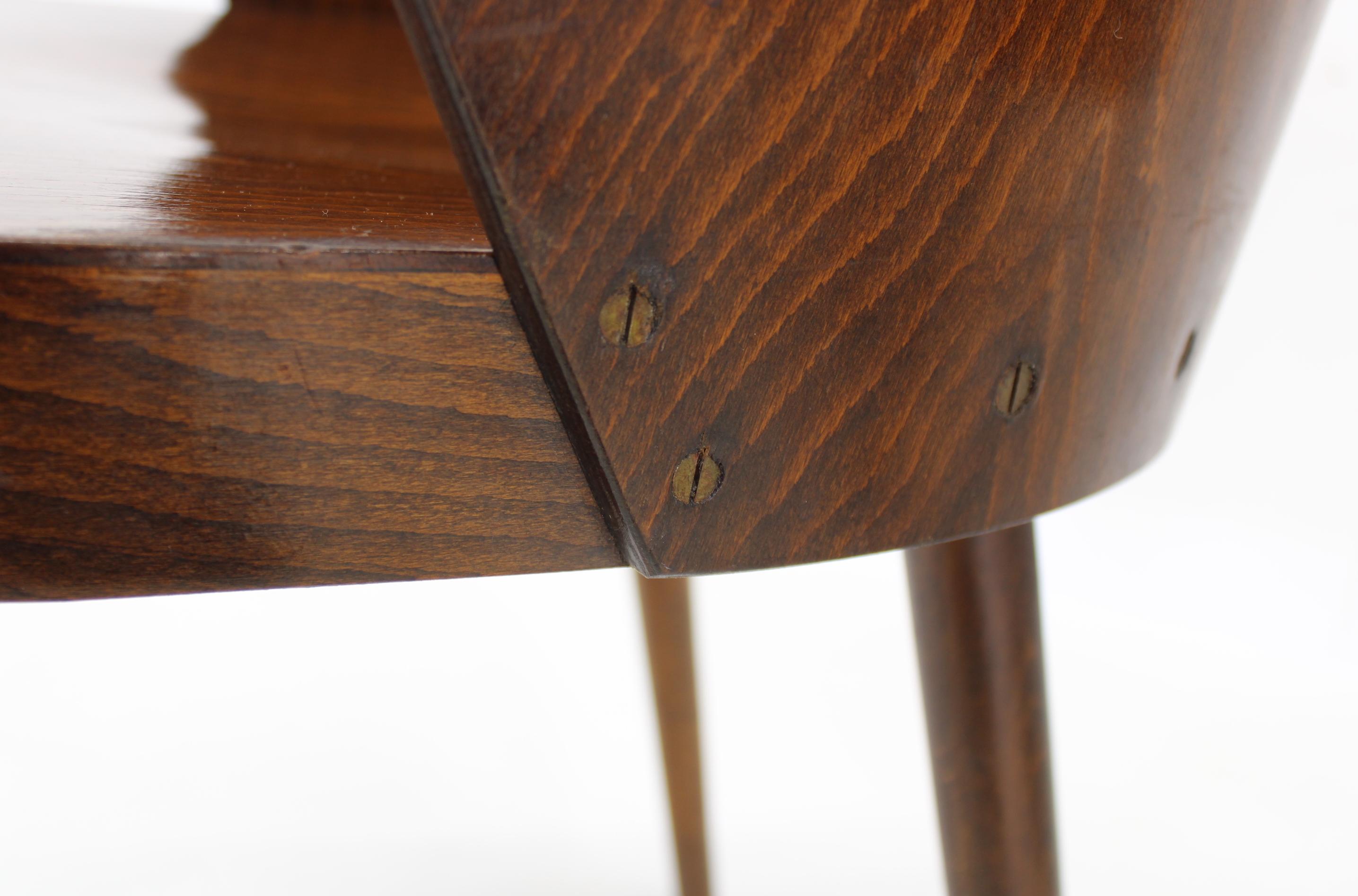 1960s Oswald Haerdtl Chair by TON Czechoslovakia For Sale 4