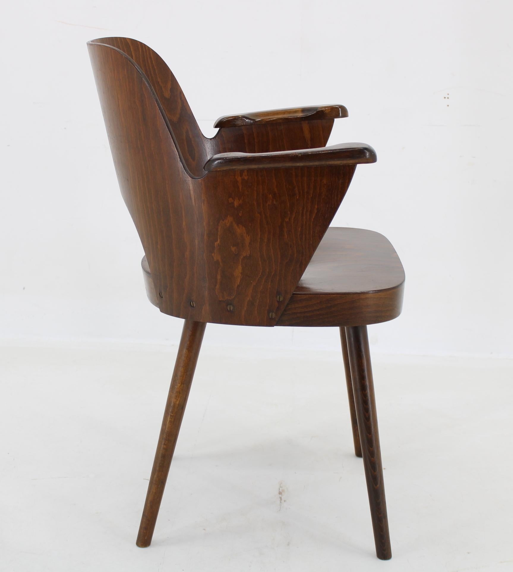 Mid-20th Century 1960s Oswald Haerdtl Chair by TON Czechoslovakia For Sale