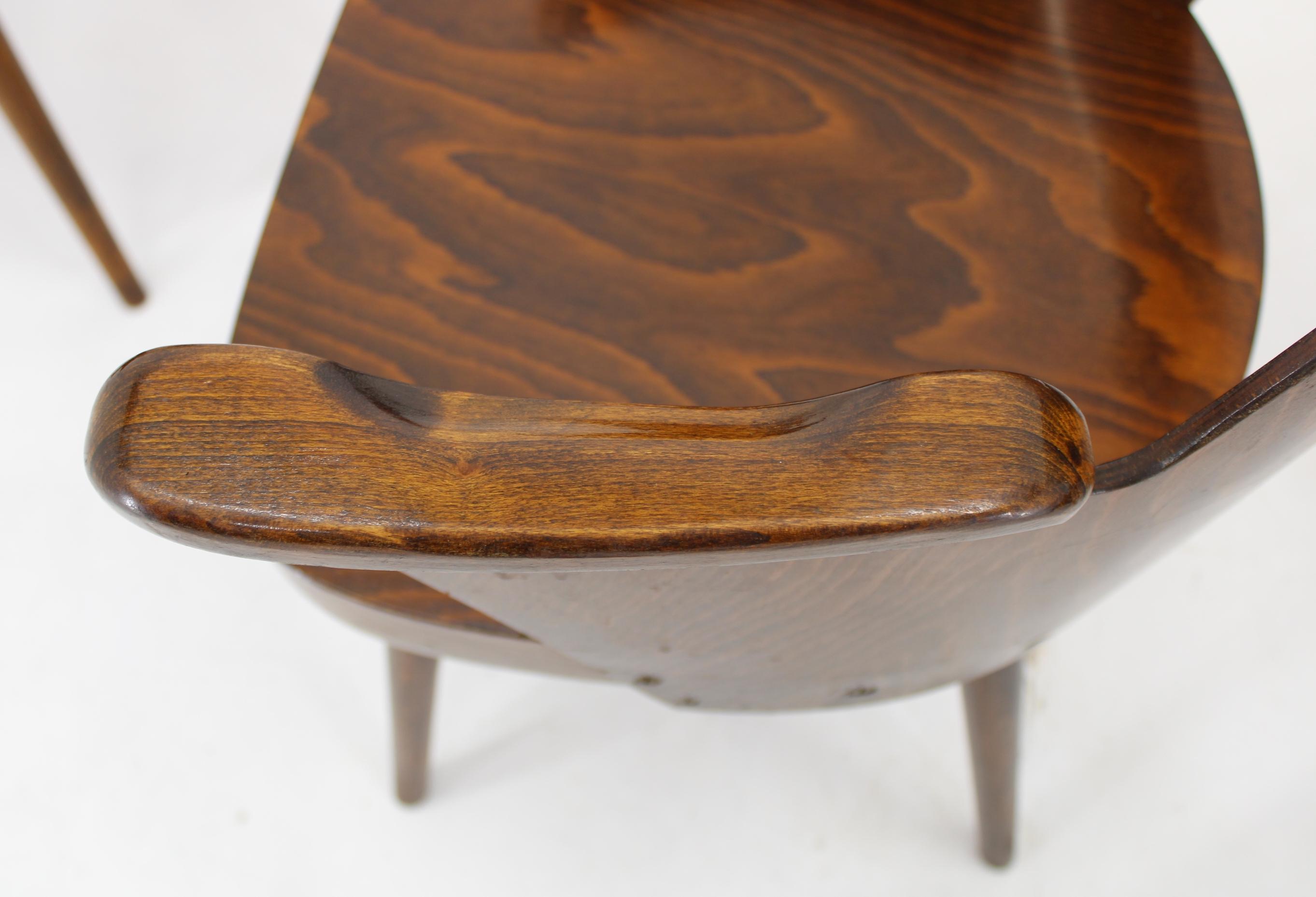 1960s Oswald Haerdtl Chair by TON Czechoslovakia For Sale 2