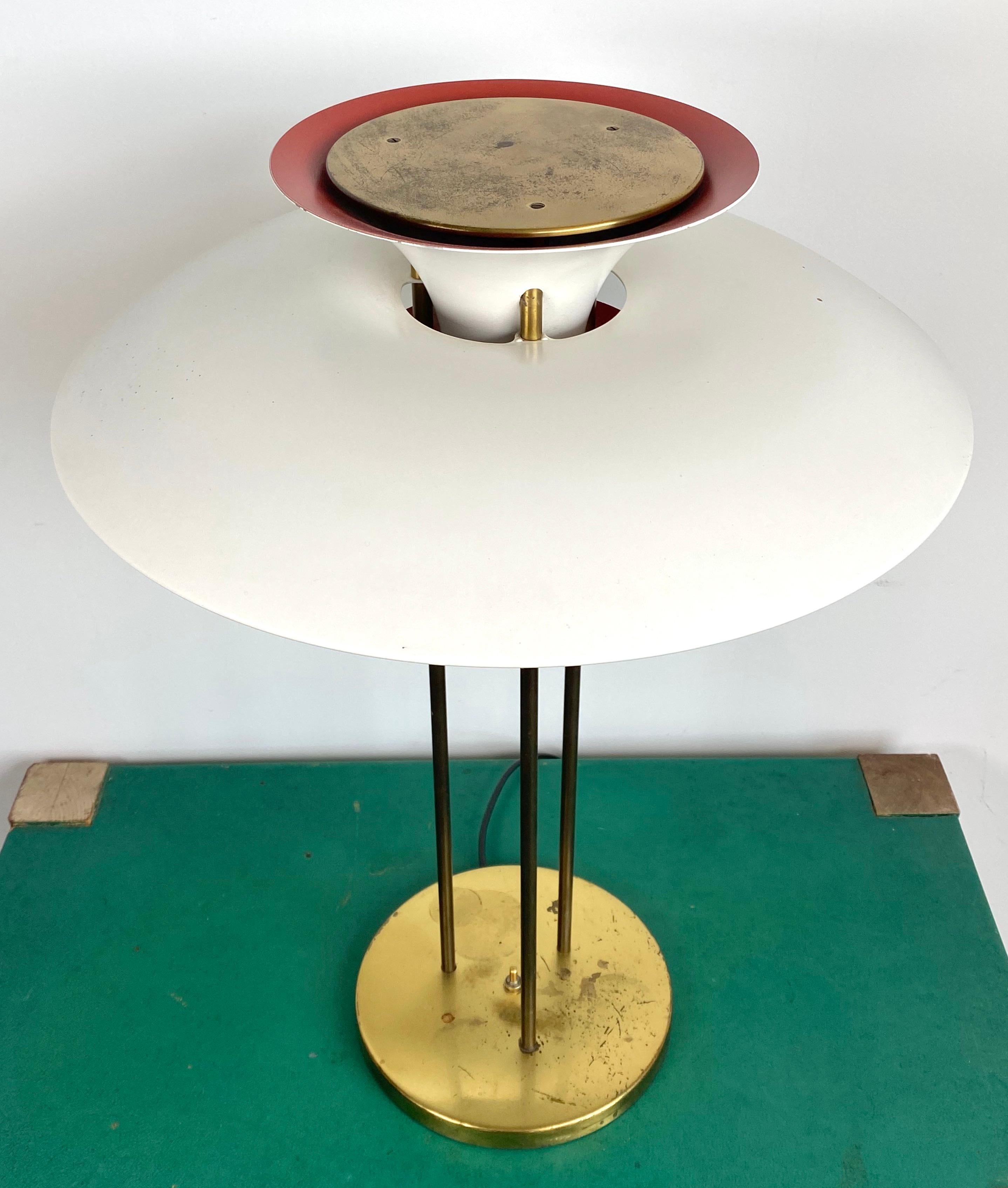 Machine-Made 1960s Out of Production PH 5 Table Lamp  by Poul Henningsen for Louis Poulsen