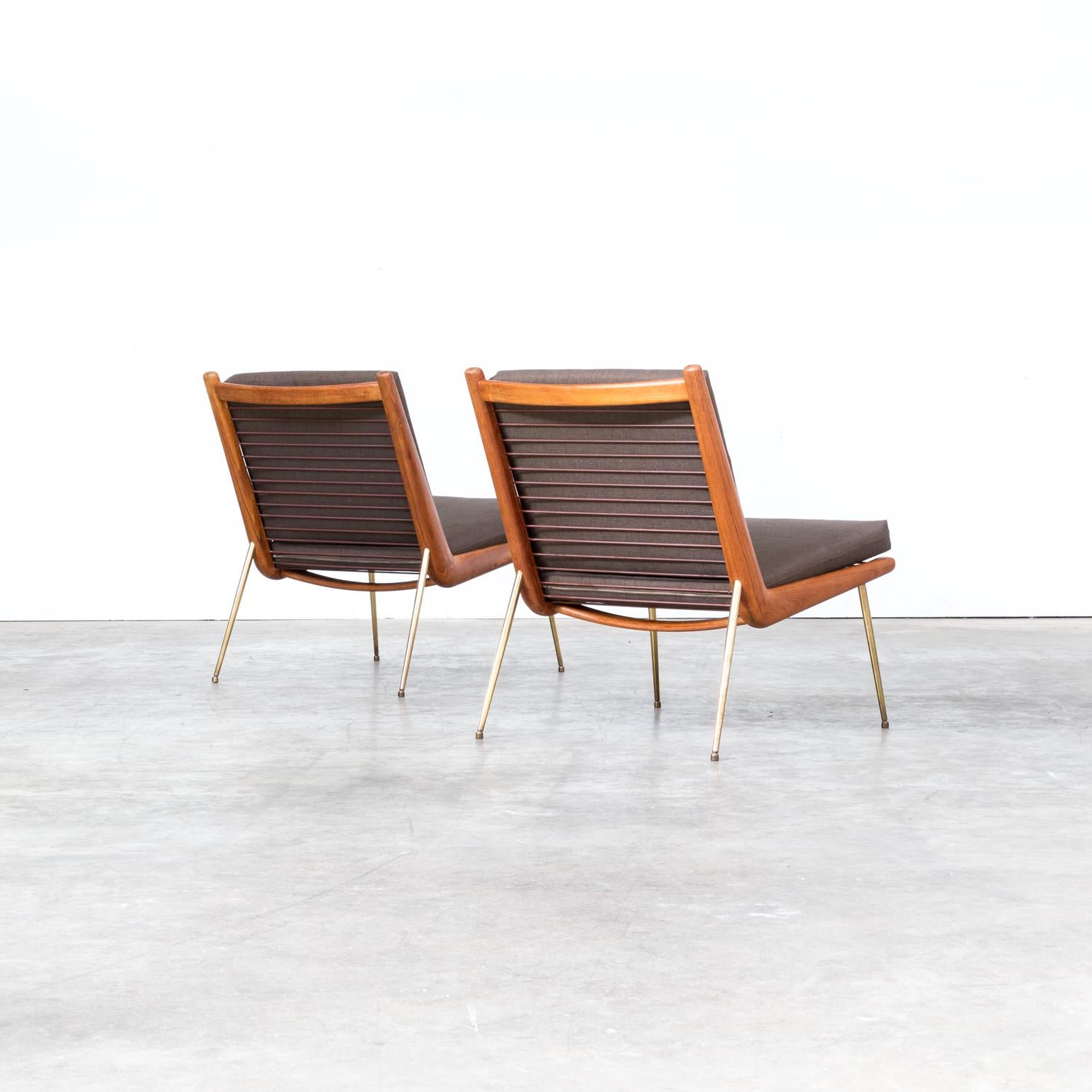 1960s P. Hvidt and O. Mølgaard-Nielsen ‘Boomerang’ Chair FD 135 for France & Son 4