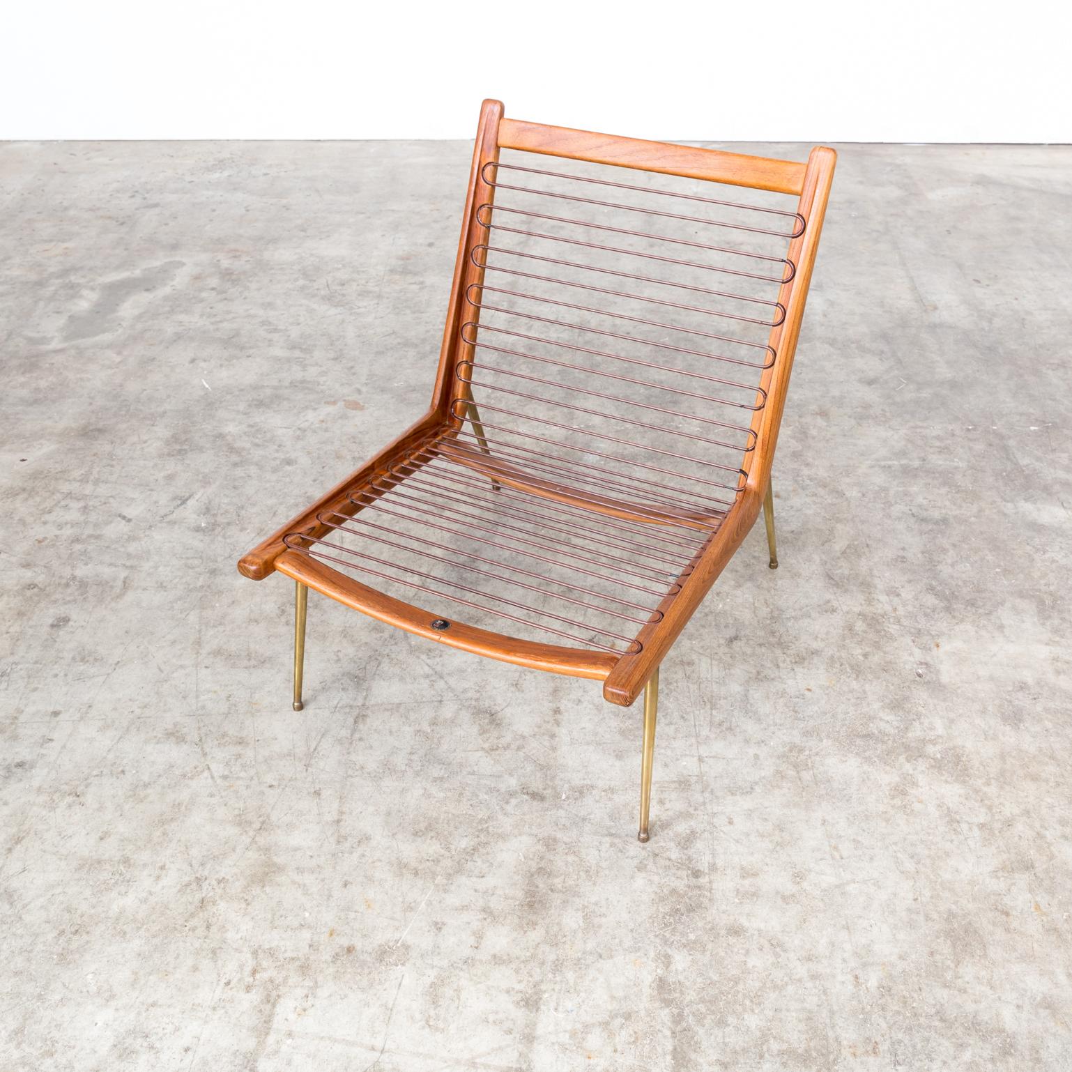 1960s P. Hvidt and O. Mølgaard-Nielsen ‘Boomerang’ Chair FD 135 for France & Son 6