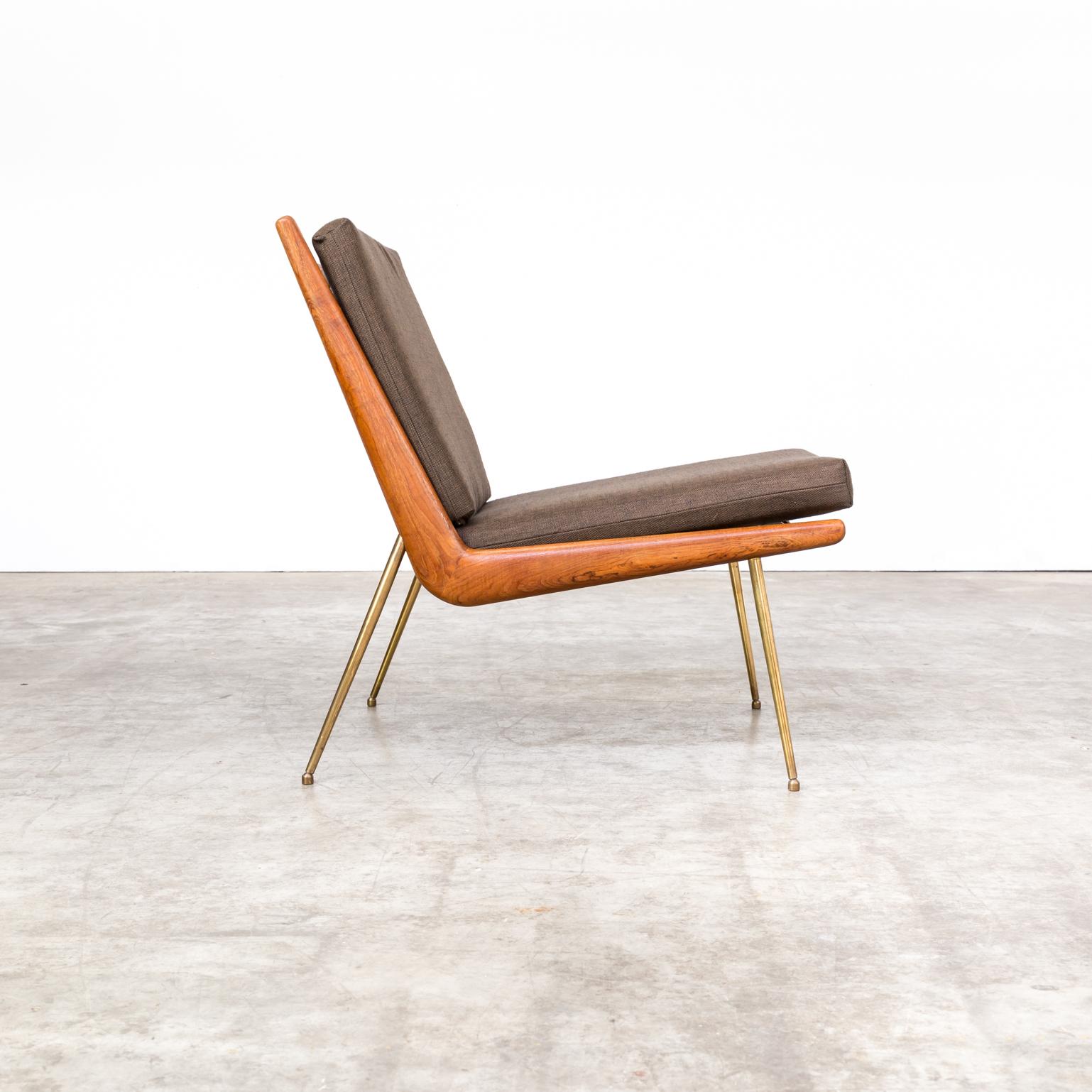 1960s P. Hvidt and O. Mølgaard-Nielsen ‘Boomerang’ Chair FD 135 for France & Son 9