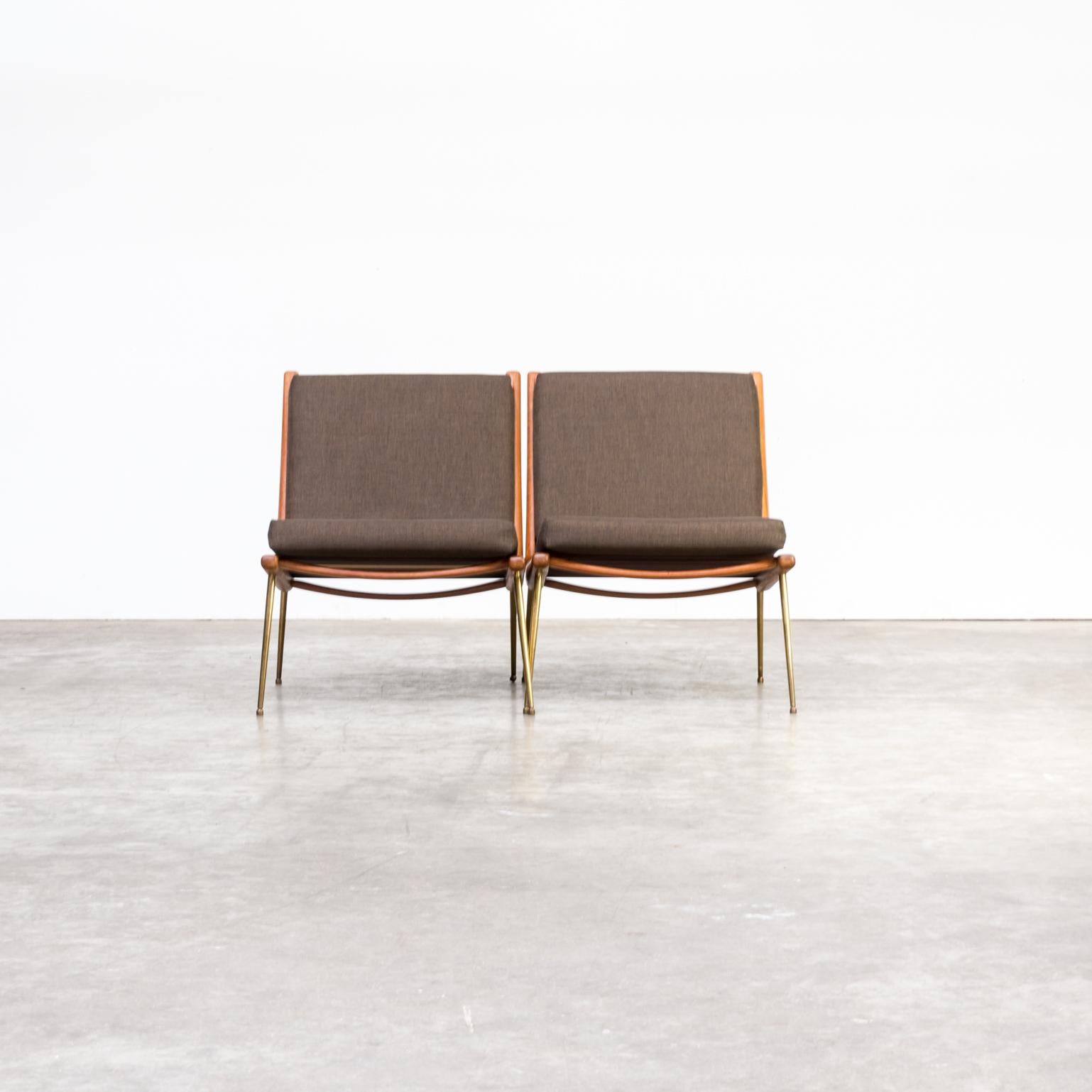 1960s P. Hvidt and O. Mølgaard-Nielsen ‘Boomerang’ Chair FD 135 for France & Son 1