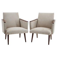 1960s Pair of Armchairs, Czechoslovakia