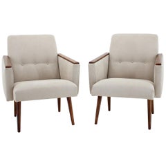 1960s Pair of Armchairs, Czechoslovakia