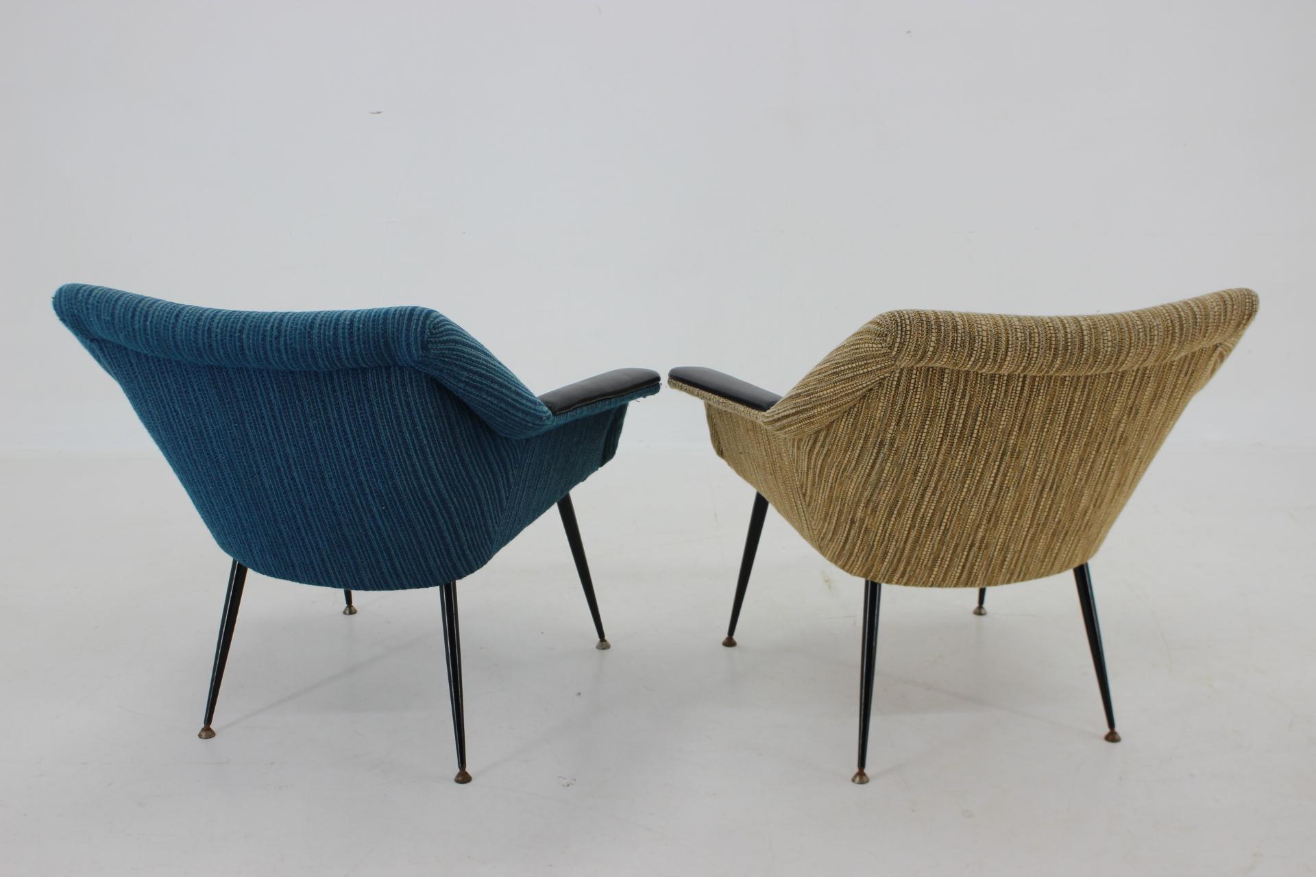 1960s Pair of Armchairs, Italy For Sale 3