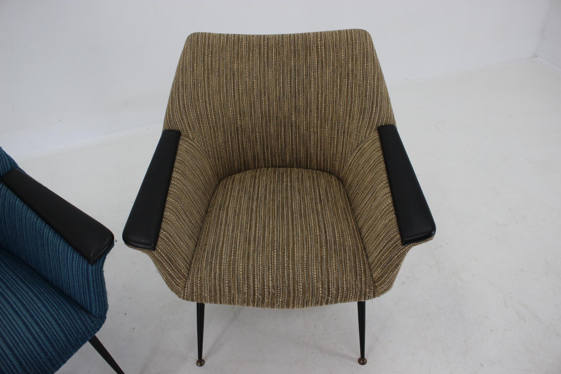 1960s Pair of Armchairs, Italy For Sale 8