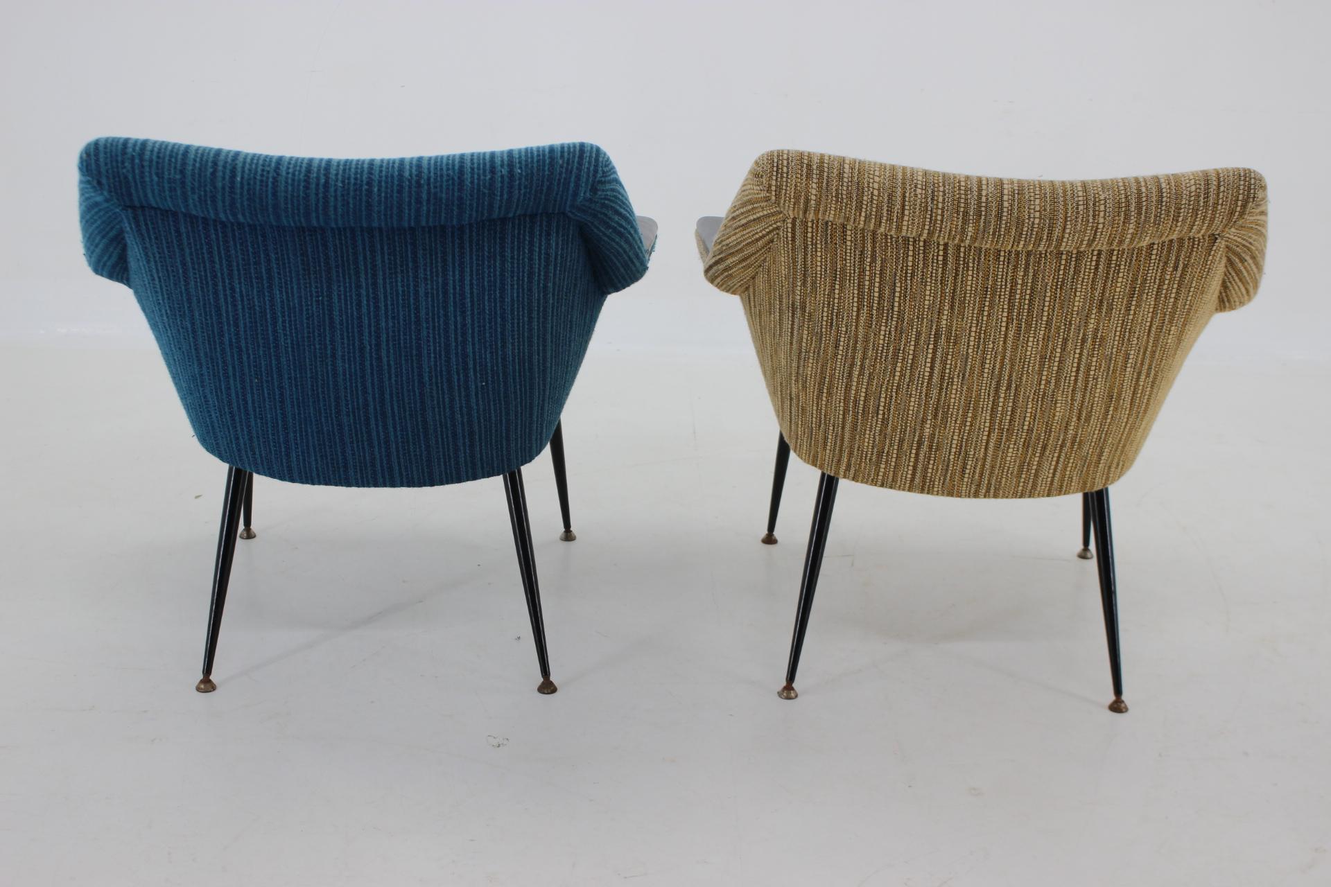 1960s Pair of Armchairs, Italy For Sale 2