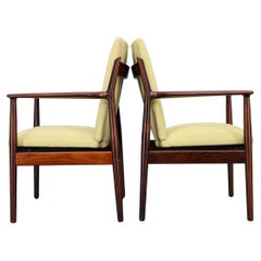 1960s Pair of Arne Vodder 431 Armchairs by Sibast Mobler, Denmark