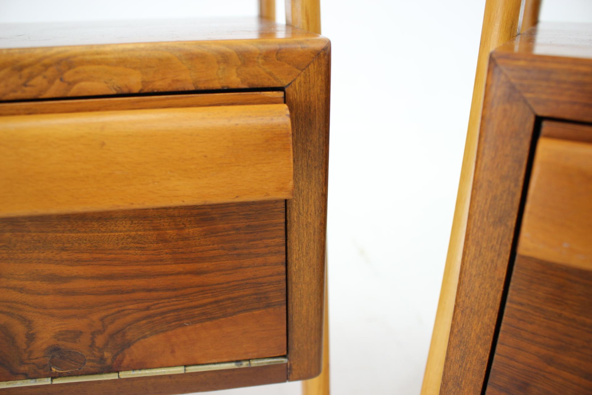 1960s Pair of Bedside Tables by Interier, Czechoslovakia 11