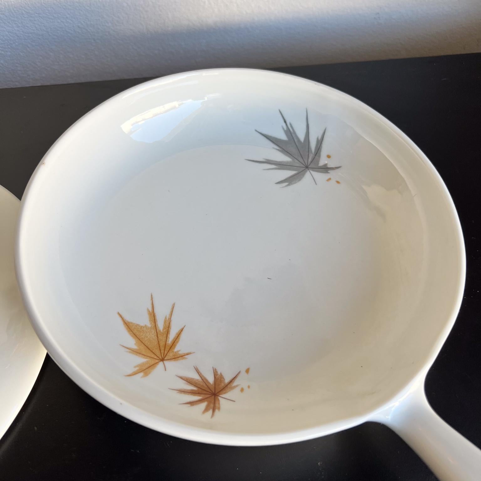 1960s Pair of Ben Seibel Iroquois Harvest Cooking Pot Set For Sale 2