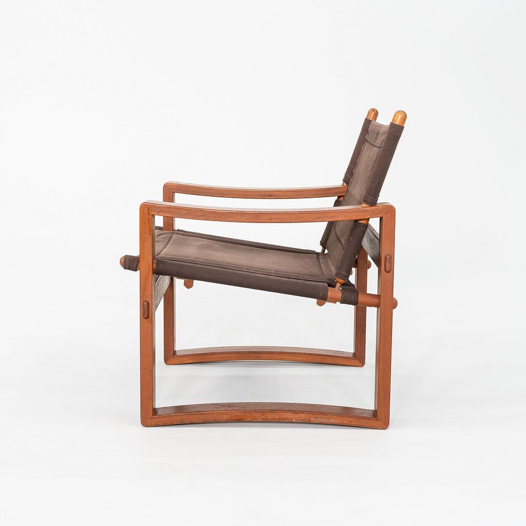 Pareja de sillas Safari Borge Jensen de los años 60, Bernstorffsminde Mobelfabrik en venta 3