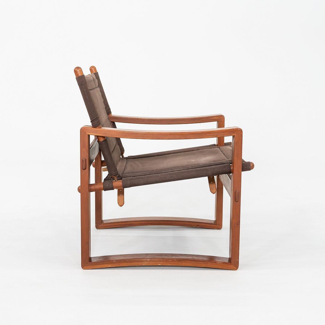 Pareja de sillas Safari Borge Jensen de los años 60, Bernstorffsminde Mobelfabrik en venta 4