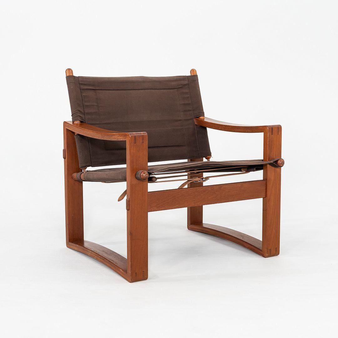 Pareja de sillas Safari Borge Jensen de los años 60, Bernstorffsminde Mobelfabrik en venta 5