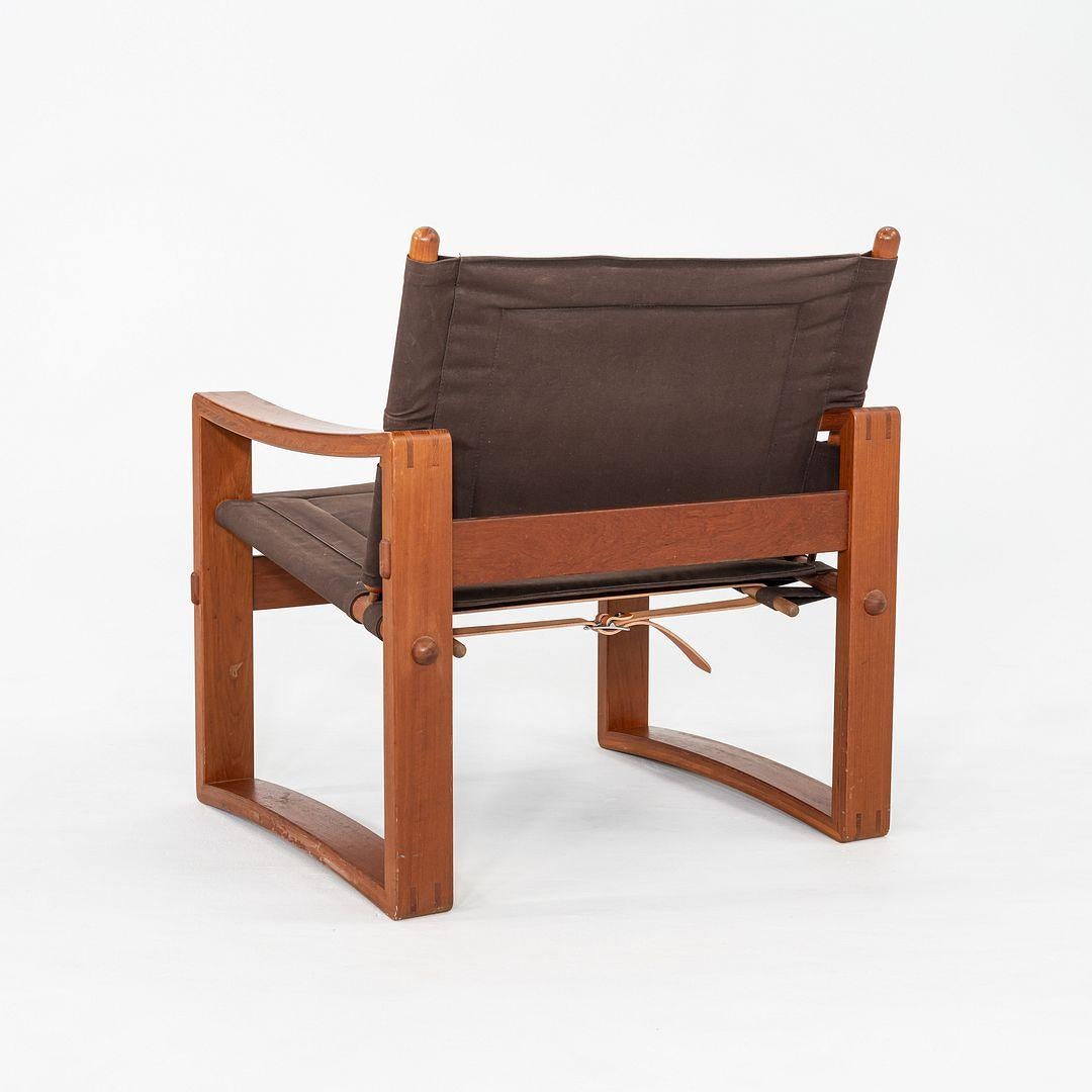 Pareja de sillas Safari Borge Jensen de los años 60, Bernstorffsminde Mobelfabrik en venta 2
