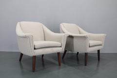 1960s Pair of Danish Restored Armchairs