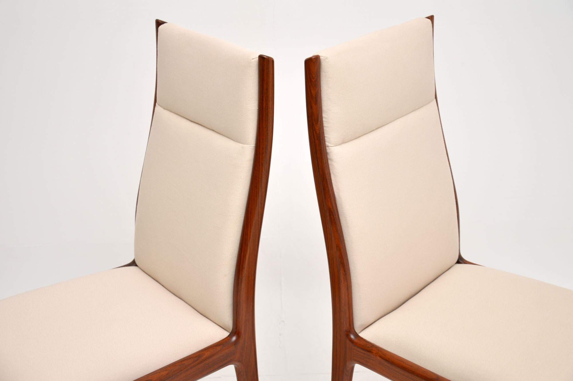 1960s Pair of Danish Side Chairs / Dining Chairs 1