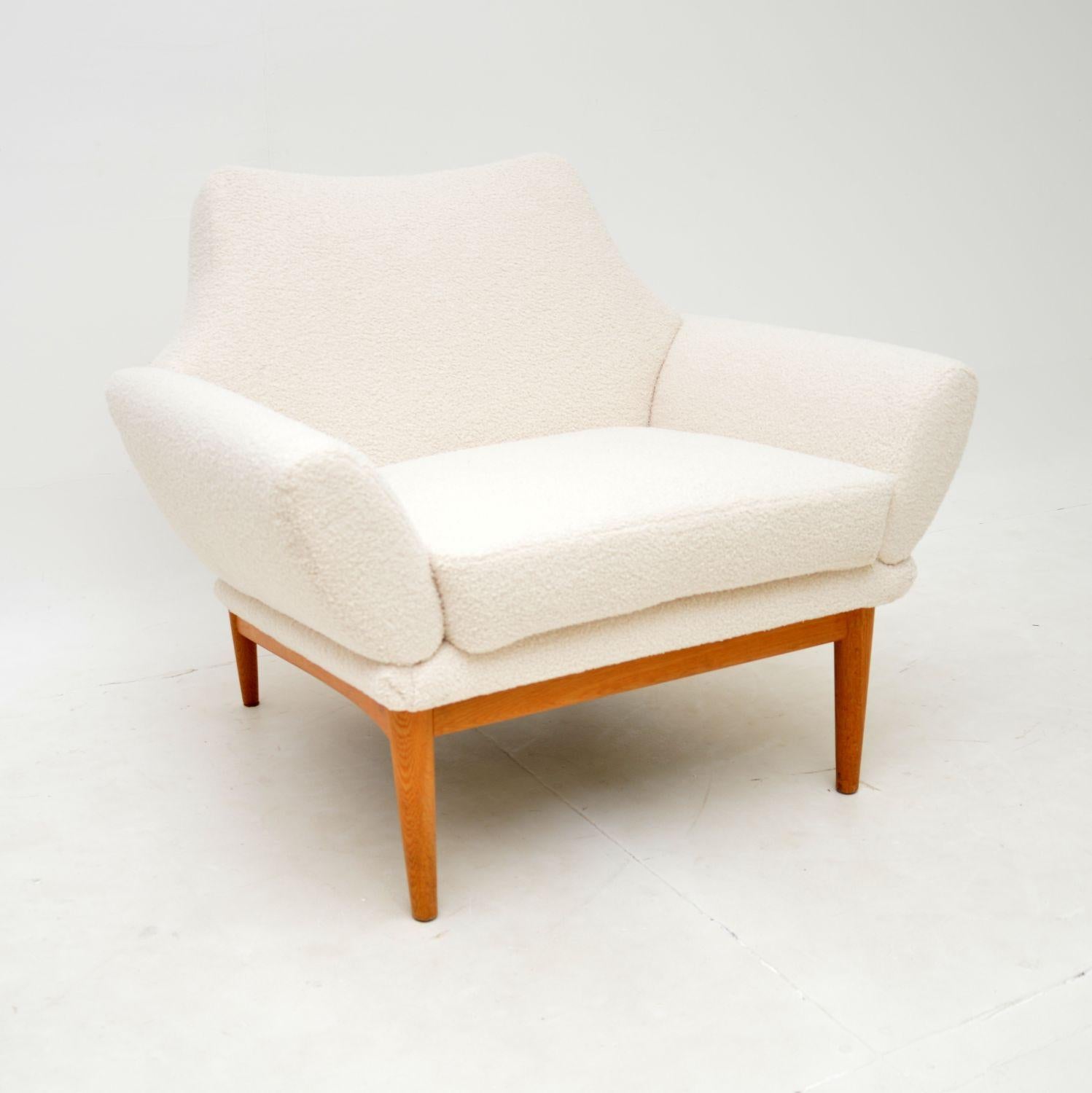 1960's Pair of Danish Vintage Armchairs by Johannes Andersen 2