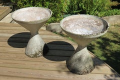 1960s Pair of Diablo Concrete Planters by Florastone