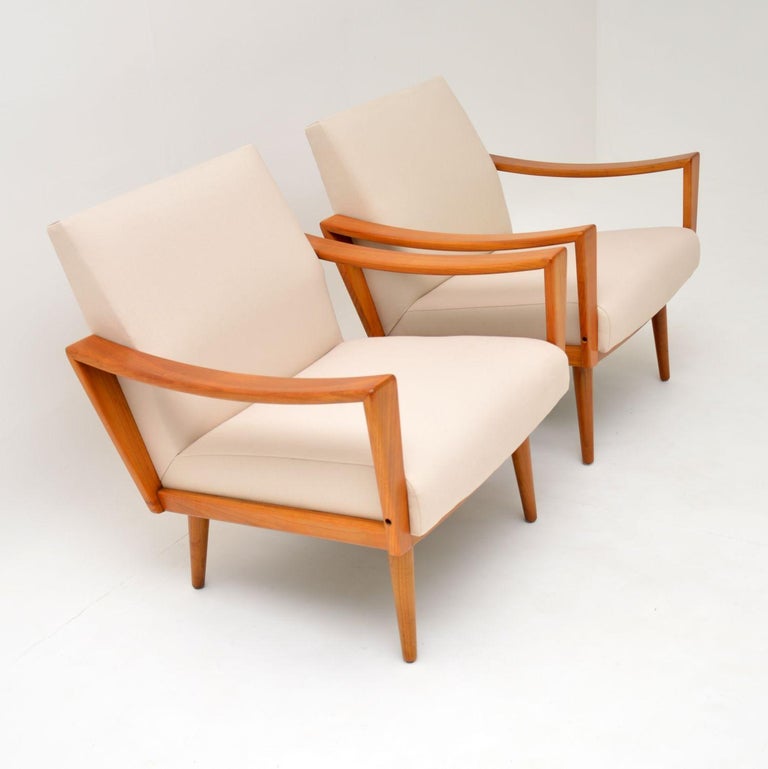 1960s Pair Of Dutch Vintage Armchairs, Vintage Arm Chairs