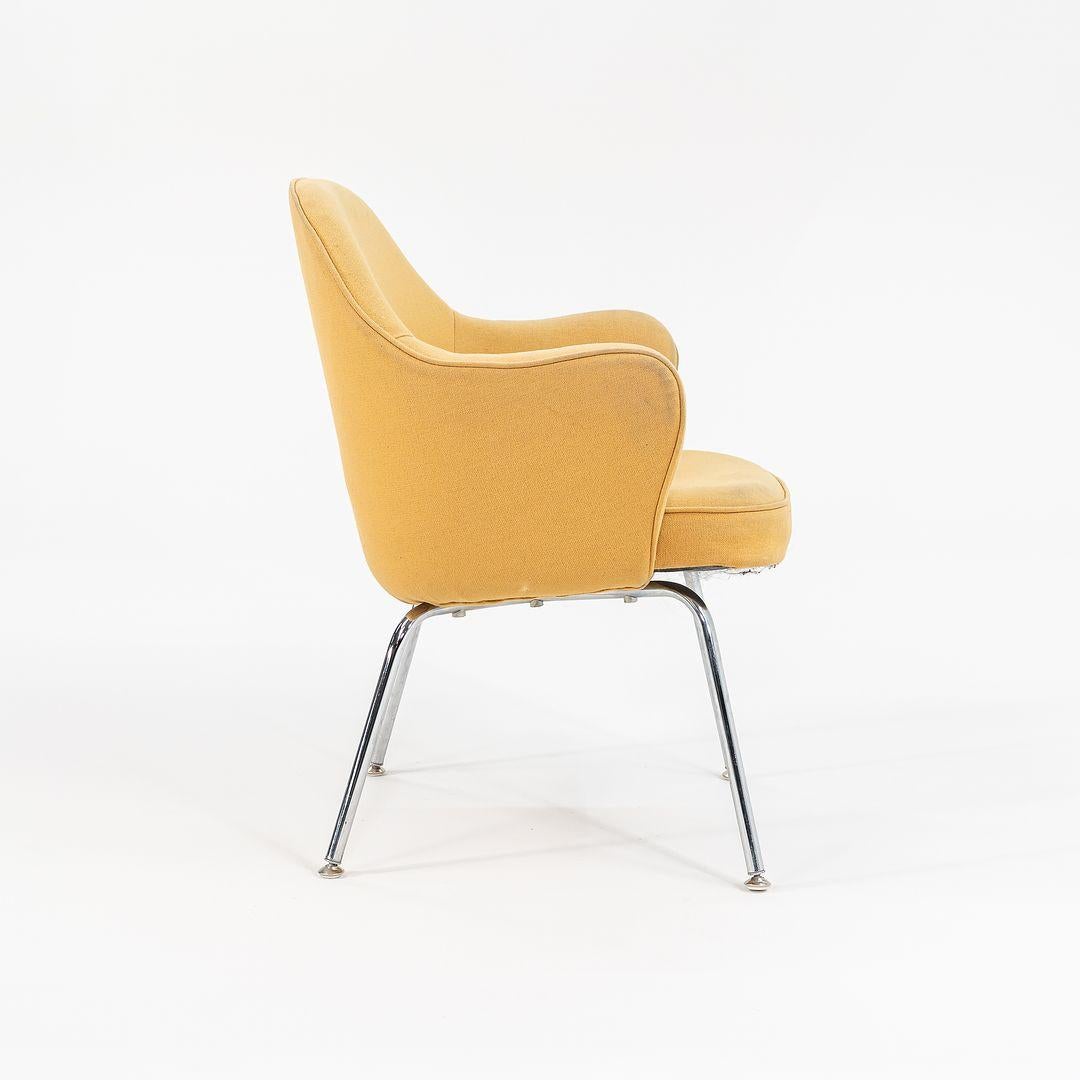 Paire de fauteuils de direction à dossier complet d'Eero Saarinen pour Knoll des années 1960 Bon état - En vente à Philadelphia, PA