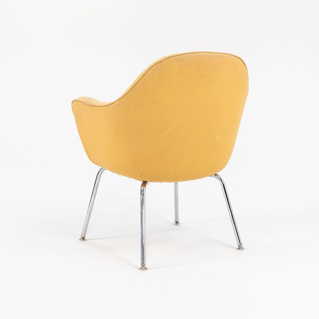 Milieu du XXe siècle Paire de fauteuils de direction à dossier complet d'Eero Saarinen pour Knoll des années 1960 en vente