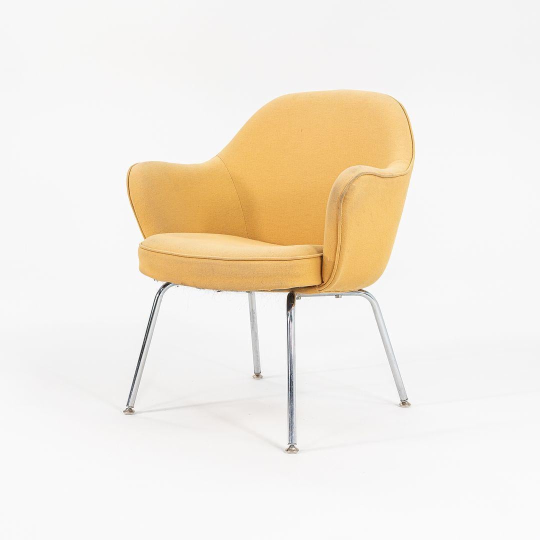 Paire de fauteuils de direction à dossier complet d'Eero Saarinen pour Knoll des années 1960 en vente 1