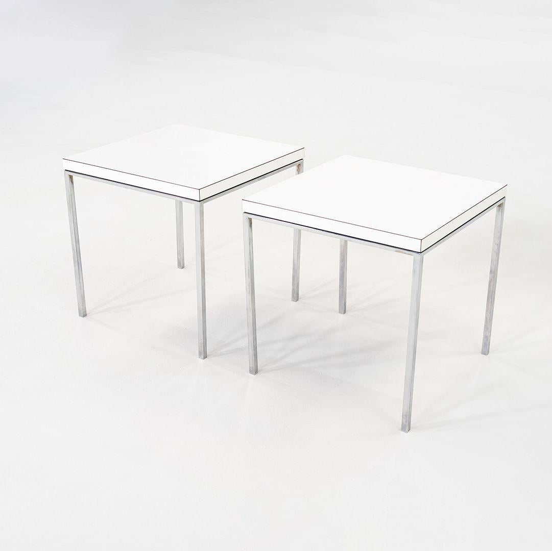 Moderne 1960s Pair of Gordon Bunshaft and Davis Allen of SOM Side Tables en vente