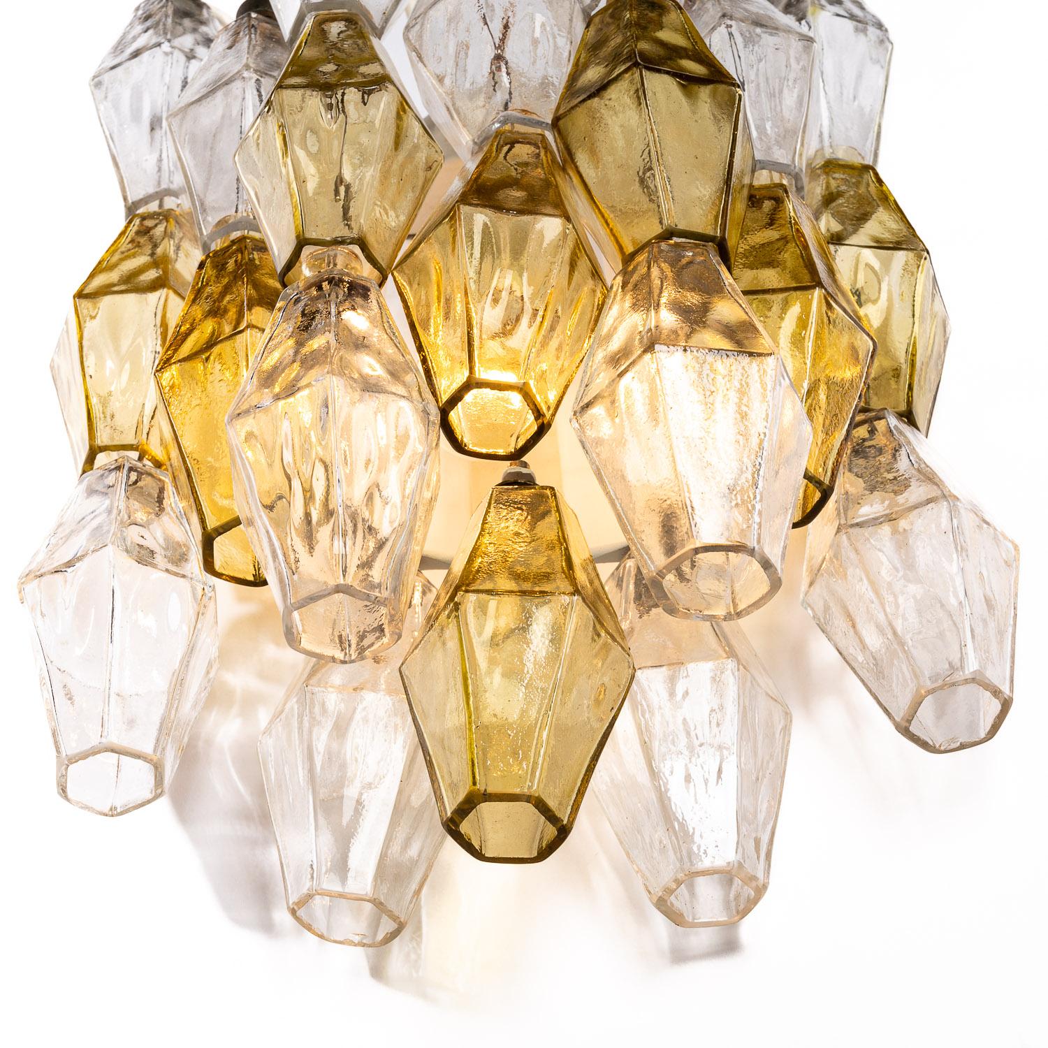 1960s Pair of Hand Blown Glass Sconces by Carlo Scarpa for Venini 3