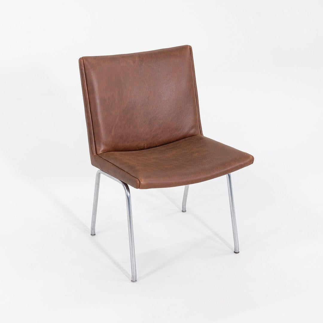1960s Pair of Hans Wegner AP38 Airport Chairs by A.P. Stolen of Denmark In Good Condition For Sale In Philadelphia, PA