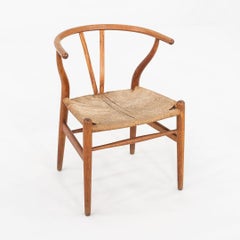 1960s Pair of Hans Wegner for Carl Hansen CH24 Wishbone Chairs in Oak