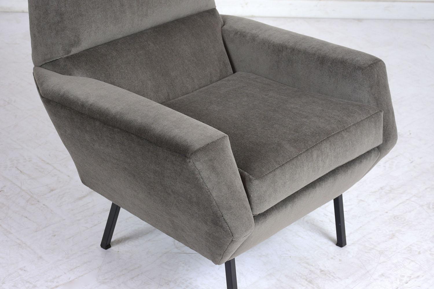 1960s Pair of Italian Midcentury Lounge Chairs 3