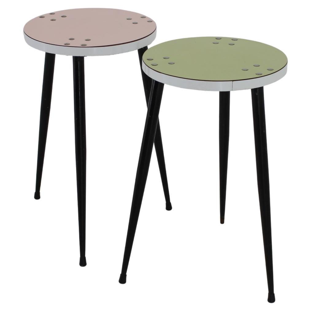 1960s Pair of Italian Stool For Sale