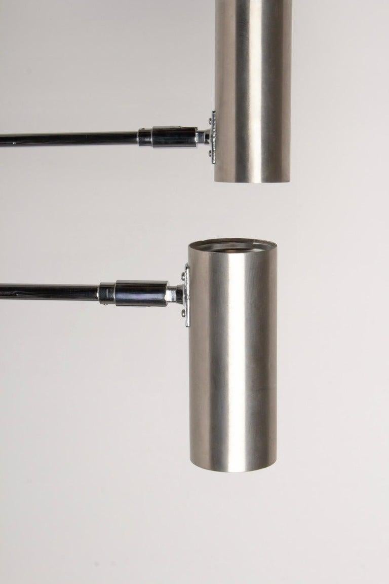 1960s Pair of Jean Rene Caillette Swivel Wall Sconces, Ed Pascot In Good Condition For Sale In Saint-Ouen, FR