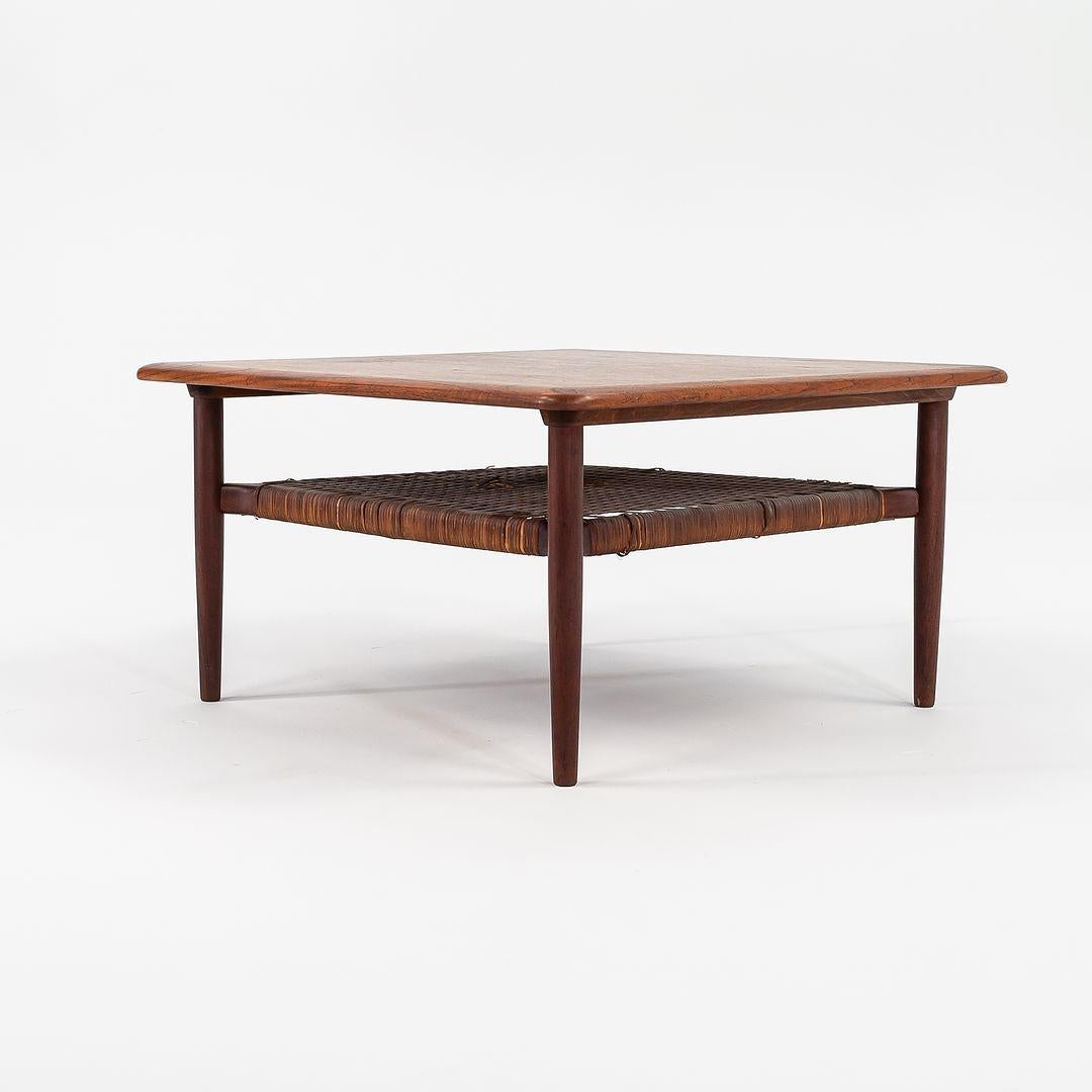 Beistelltische aus Teakholz von Kurt Ostervig für Jason Mobler, Modell 214, 1960er Jahre, Paar im Zustand „Gut“ im Angebot in Philadelphia, PA