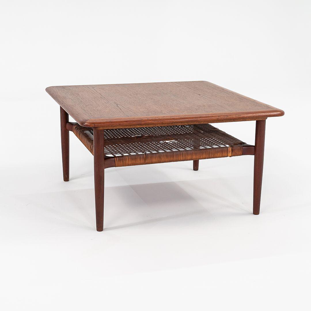 Beistelltische aus Teakholz von Kurt Ostervig für Jason Mobler, Modell 214, 1960er Jahre, Paar (Mitte des 20. Jahrhunderts) im Angebot