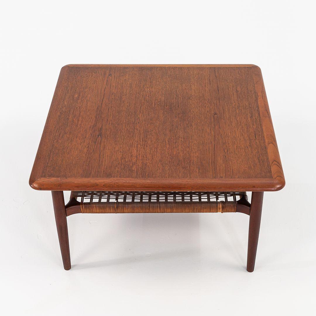 Beistelltische aus Teakholz von Kurt Ostervig für Jason Mobler, Modell 214, 1960er Jahre, Paar (Schilf) im Angebot