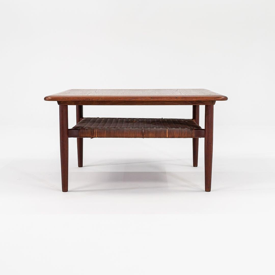 Beistelltische aus Teakholz von Kurt Ostervig für Jason Mobler, Modell 214, 1960er Jahre, Paar im Angebot 2