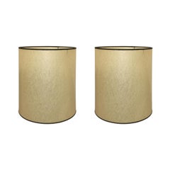 Vintage 1960s Pair of Lamp Shades
