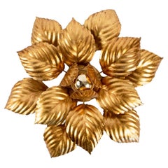 Pareja de apliques "follaje" de los años 60 de Maison ForArt