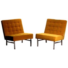 1960s Pair of Lounge or Easy Chairs by Karl Erik Ekselius for JOC Möbler, Sweden