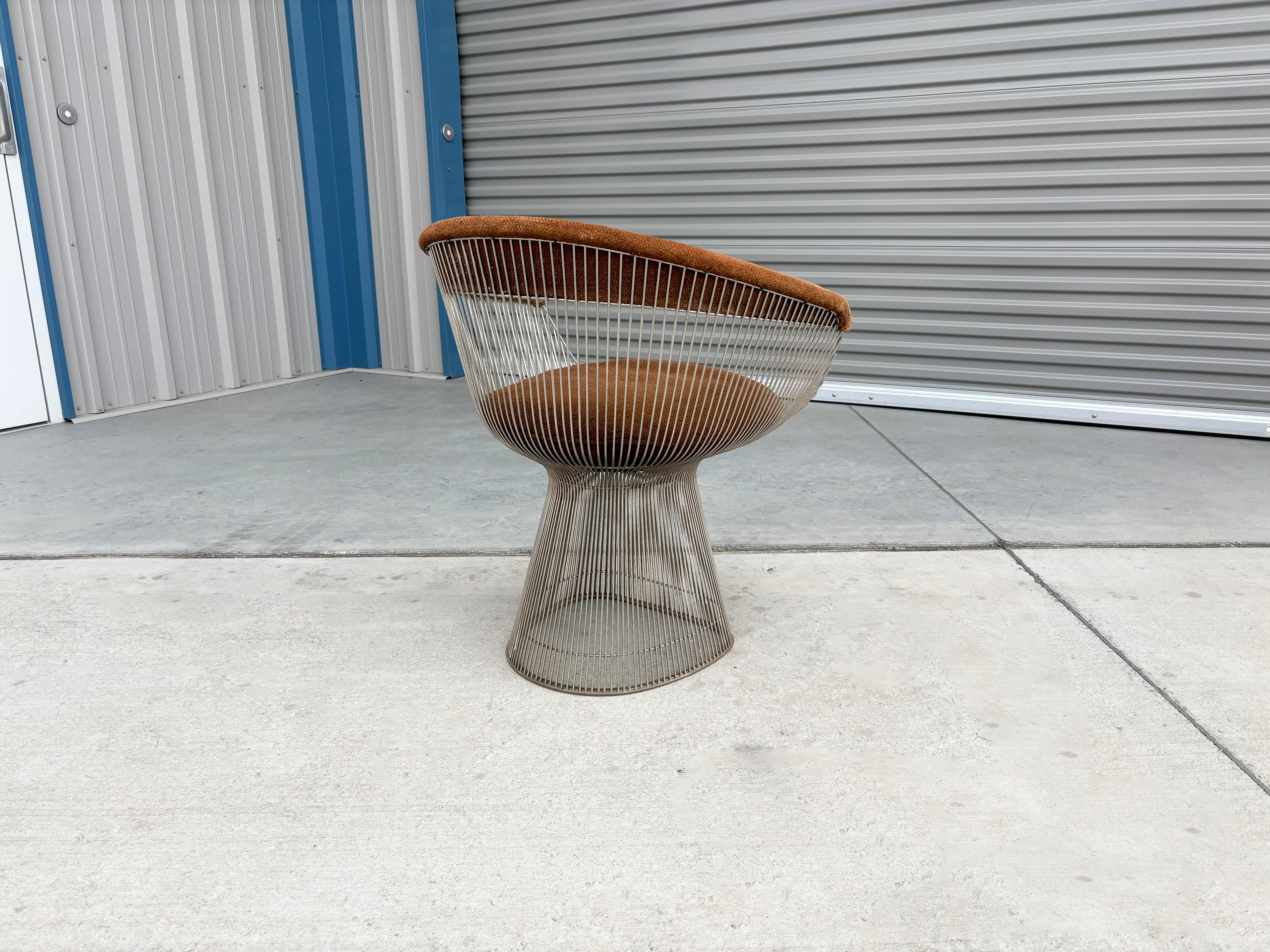 1960s Pair of Mid Century Warren Platner Dining Chairs for Knoll For Sale 5